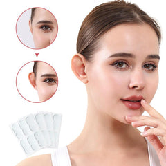 24pcs Transparent Silicone Ear Stickers for Cosmetic Adhesion