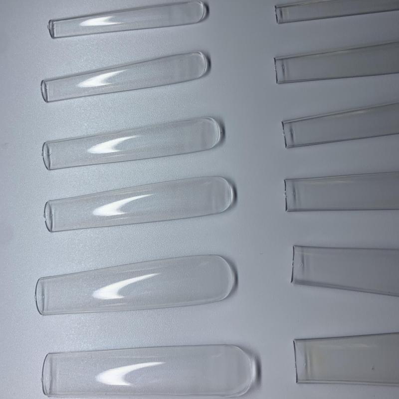 240pcs Clear Extra Long Square Gel Nail Tips