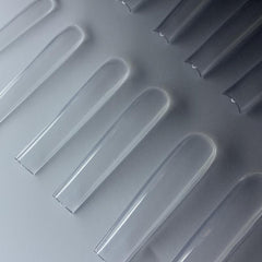 240pcs Clear Extra Long Square Gel Nail Tips