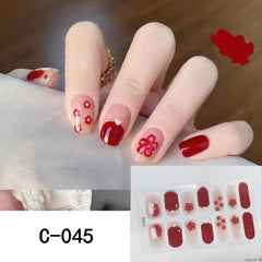 Y2K Nail Strips 3D Full Wraps Self Adhesive Sticker