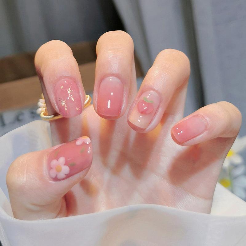 Y2K Nail Strips 3D Full Wraps Self Adhesive Sticker