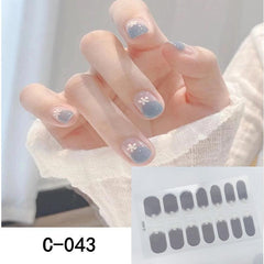 Y2K Nail Strips 3D Full Wraps Self Adhesive Sticker