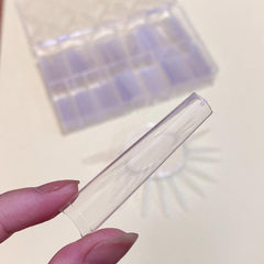 3XL Nail Tips No C Curve 420Pcs Box Straight ABS Nails XXXL Coffin Nail Tips