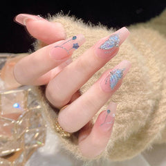 5D Embossed Butterfly Nail Art Stickers Self Adhesive Wing Decals