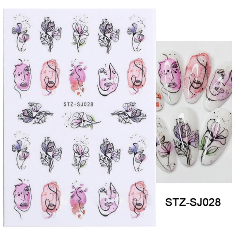 3D Butterfly Nail Art Stickers Self Adhesive Decals For DIY Or Salon