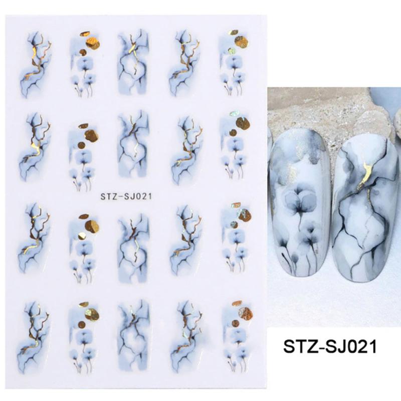 3D Butterfly Nail Art Stickers Self Adhesive Decals For DIY Or Salon