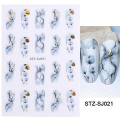 3D Butterfly Nail Art Stickers Self Adhesive Decals For DIY Or Salon