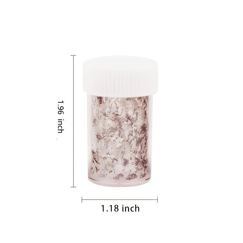 Golden Aluminum Nail Foils Stickers for Slider Manicure