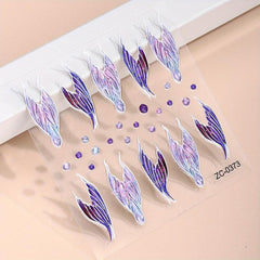 Cartoon Nail Art Stickers Self Adhesive Decals for DIY Nail Decoration