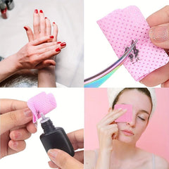 Lint Nail Wipes for Eyelash Extension Glue Cleaning