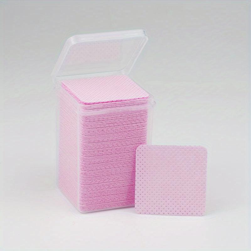 Lint Nail Wipes for Eyelash Extension Glue Cleaning