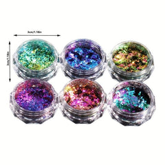 Chameleon Nail Glitter Flakes Sequin Paillette DIY Nail Art