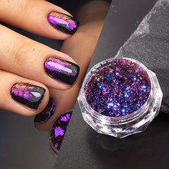 Chameleon Nail Glitter Flakes Sequin Paillette DIY Nail Art
