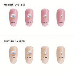 Flat Bottom Rhinestones Mixed Sizes for DIY Crafts