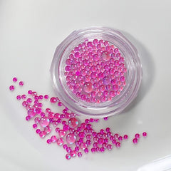 Mermaid Bubble Bead Nail Art Decoration Mixed Size Manicure Charms