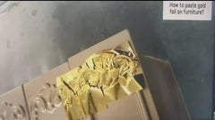 100 Decorative Copper Foil Sheets for Craft Gilding Art Decoration