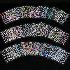 30pcs 3D Floral Nail Art Stickers Mix for Manicure and Decoration