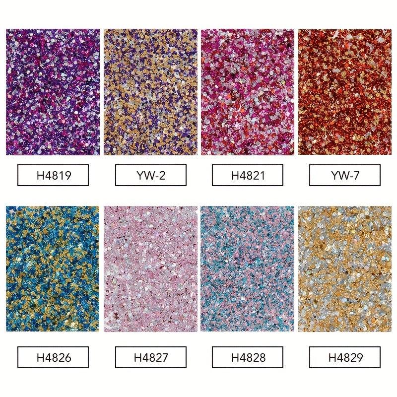 Holographic Chunky Glitter Sequins for Makeup Face Body Eye Hair