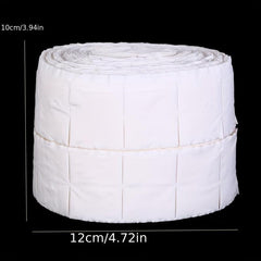 500pcs Nail Art Roll Paper Wipe Nail Remover Nail Wash Paper Towel