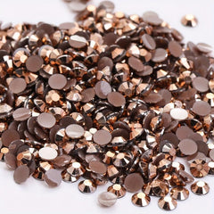 Crystal Flat Back Nail Rhinestone 3D Flat Bottom Mixed Size Dazzling Diamonds