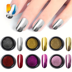Mirror Powder Nail Decorations Beauty Nail Glitter Powder