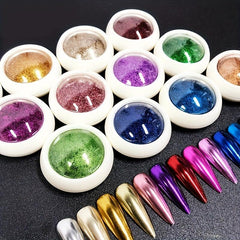Mirror Powder Nail Decorations Beauty Nail Glitter Powder