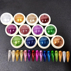 Mirror Powder Nail Decorations Beauty Nail Glitter Powder