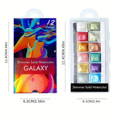 Blossom Gel Nail Polish & Watercolor Paint Set
