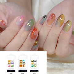 Blossom Gel Nail Polish & Watercolor Paint Set