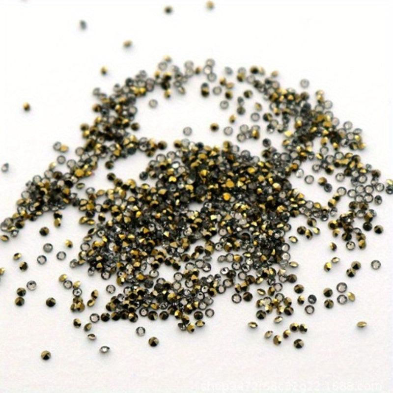 1440pcs 1.3mm Nail Art Micro Rhinestone Crystal Zircon Nail Art Jewelry