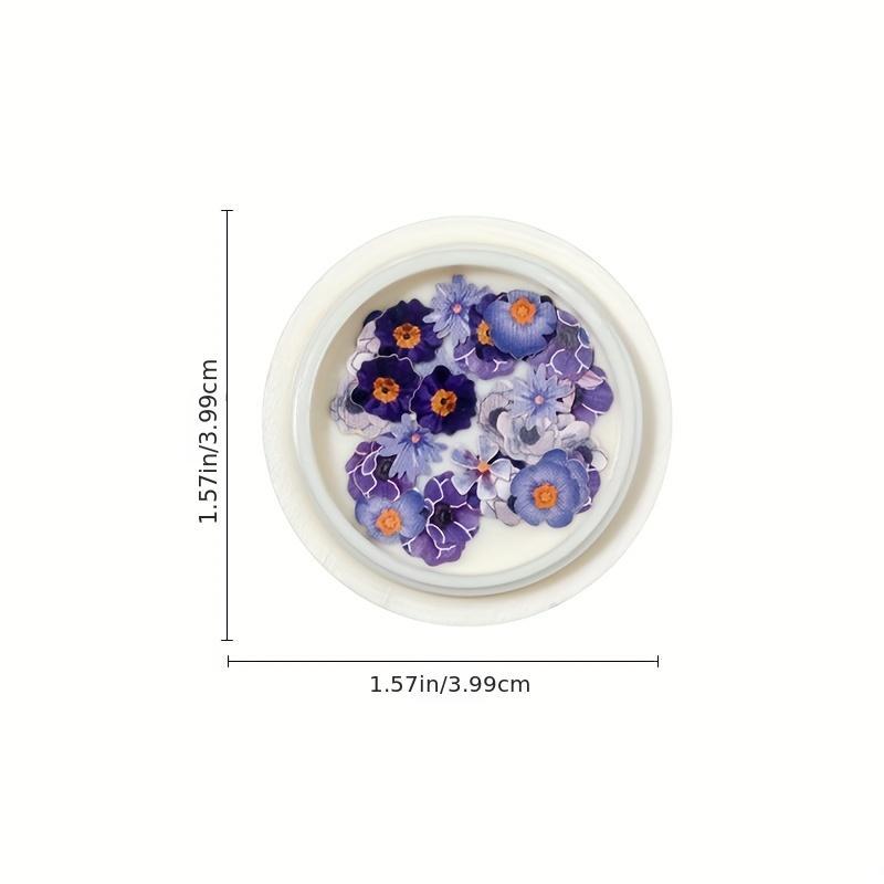 Spring & Summer Flower Nail Art Stickers 3D Decals DIY Supplies