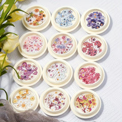 Spring & Summer Flower Nail Art Stickers 3D Decals DIY Supplies