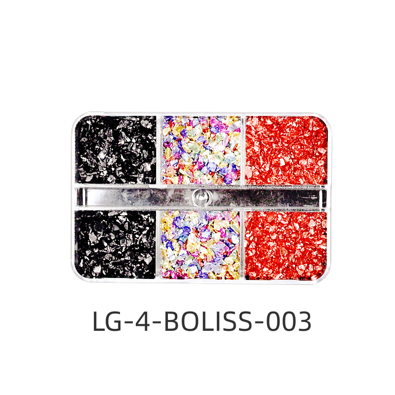 Crushed Glass Glitter for Resin Art Nail Arts DIY Crafts