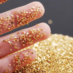 Crushed Glass Glitter for Resin Art Nail Arts DIY Crafts