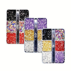Crushed Glass Glitter for Resin Art Nail Arts DIY Crafts