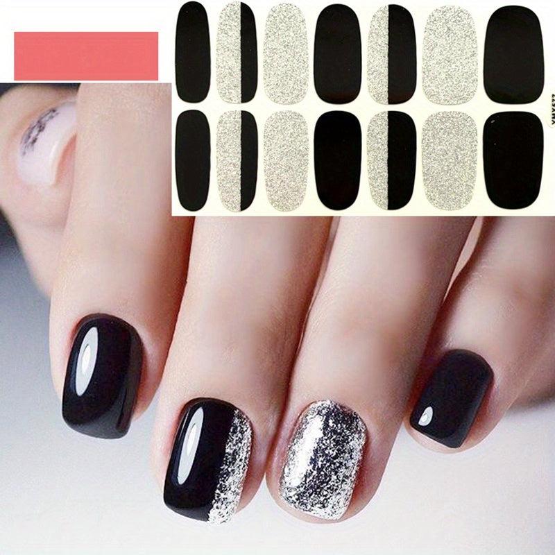 Colorful Self Adhesive Nail Art Decal Strips - Instantly Brighten Your Manicure