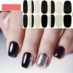 Colorful Self Adhesive Nail Art Decal Strips - Instantly Brighten Your Manicure