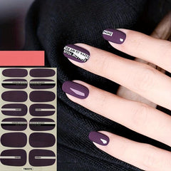 Colorful Self Adhesive Nail Art Decal Strips - Instantly Brighten Your Manicure