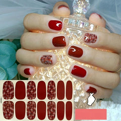 Colorful Self Adhesive Nail Art Decal Strips - Instantly Brighten Your Manicure