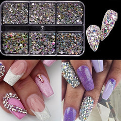 Nail Rhinestones Decorations DIY Nail Jewelry Art Material