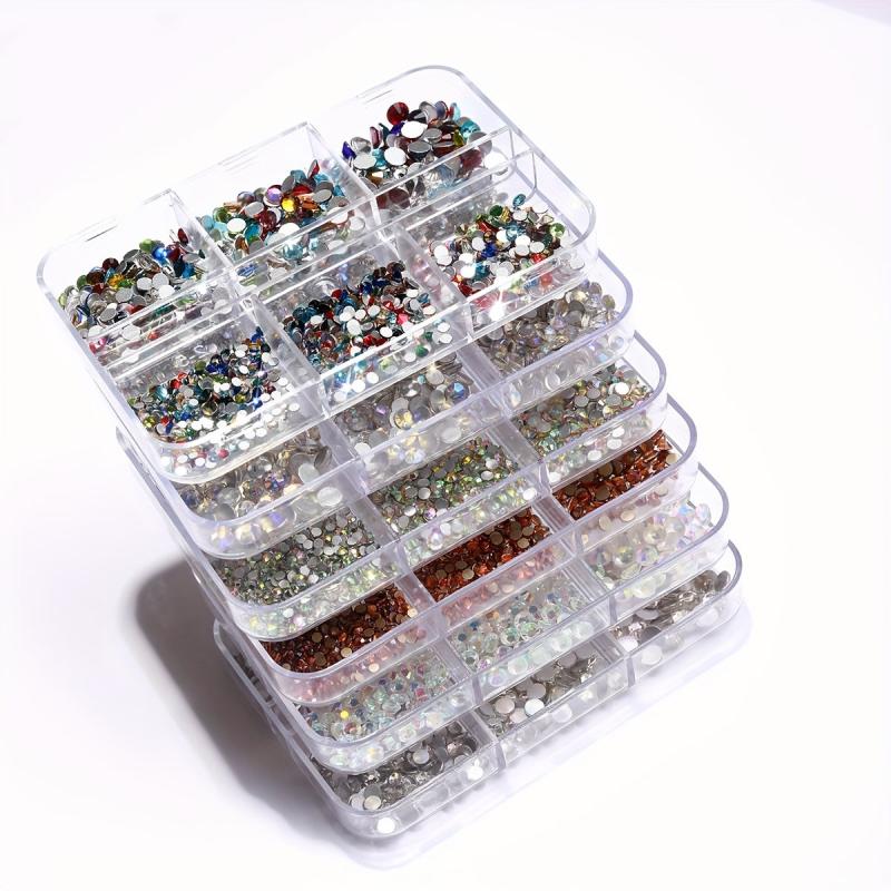 Nail Rhinestones Decorations DIY Nail Jewelry Art Material