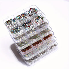 Nail Rhinestones Decorations DIY Nail Jewelry Art Material