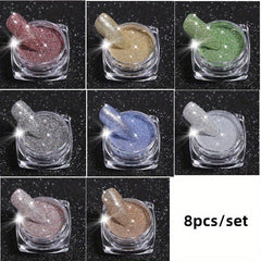 Nail Sequins Glitter Powder Decoration for Nail Art