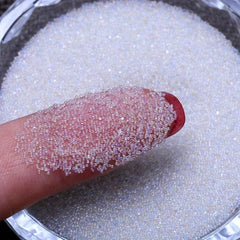 Colorful Mini Caviar Beads and Rhinestone Nail Art Kit