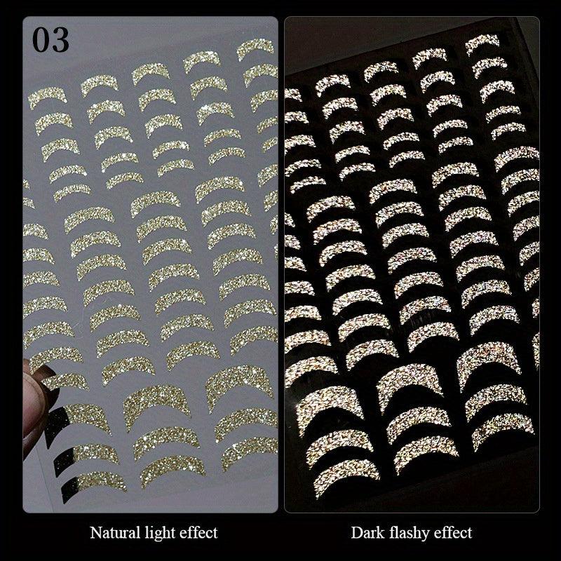 Silver Line Nail Decal French Manicure Decoration Stickers