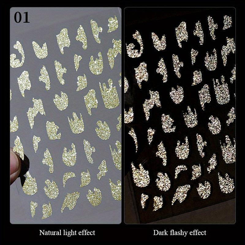 Silver Line Nail Decal French Manicure Decoration Stickers