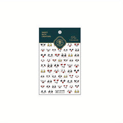 5D Engraved Nail Sticker Manicure Expression Embossed