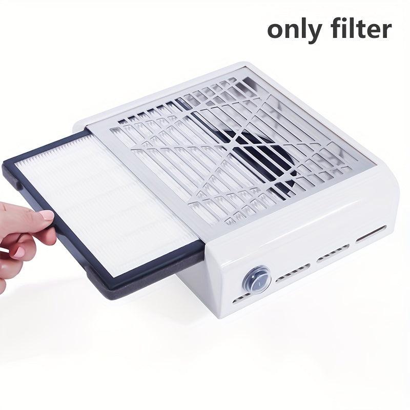 Nail Dust Collector Filter for Manicure Machines - Clean Nail Vacuum Cleaner