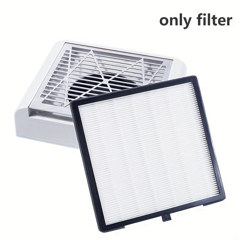 Nail Dust Collector Filter for Manicure Machines - Clean Nail Vacuum Cleaner