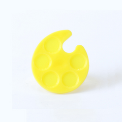 Plastic Mini Finger Ring Nail Palette Dishes Polish Painting Tool